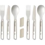Sea to Summit Detour Stainless Steel Cutlery Set 6 Piece Цвят: сребърен