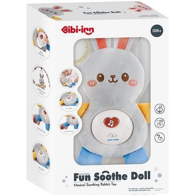 Chipolino plyšový zaspávač Rabbit Grey