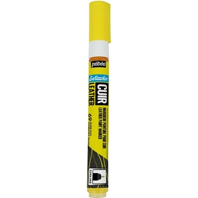 Pebeo Setacolor extra fine fixka na kožu fluorescenčná žltá