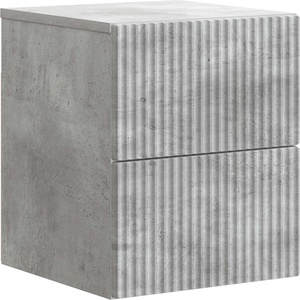vidaXL Спален шкаф с монтаж на стена Бетонно сиво 33 x 34, 5 x 40 см (898471)