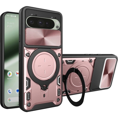 Techsuit CamGuard Pro odolný Google Pixel 10 / 10 Pro růžovo-zlatý