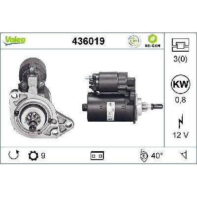 Startér VALEO 436019
