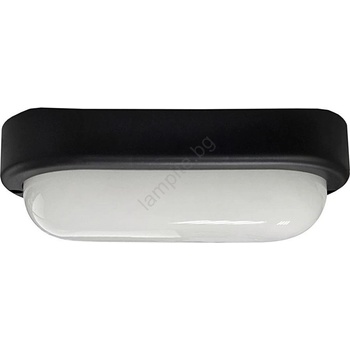 Baterie Centrum Екстериорна LED лампа за таван LED/15W/230V 4200K 20x9, 8 см IP64 черен (BC0686)