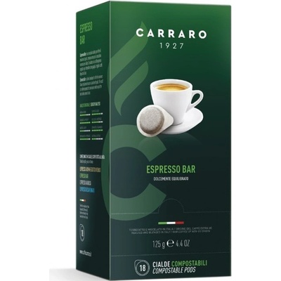 Carraro Espresso Bar porciovaná káva 18 x 7 g