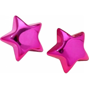 HARAHU Обеците AD-33120 - Star / Розова KP33120 (AD-33120)