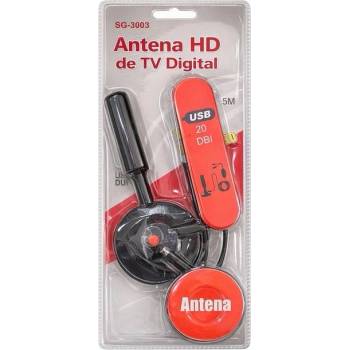 ТВ АНТЕНА sg-3003, гумирана, с медно покритие