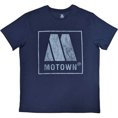 Motown tričko Vintage Logo modré