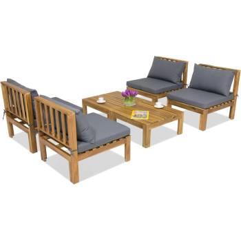 Image 1 of Garden Point Градински мебели Brunei Terrace 4 Garden Point акация (GAP354-4)