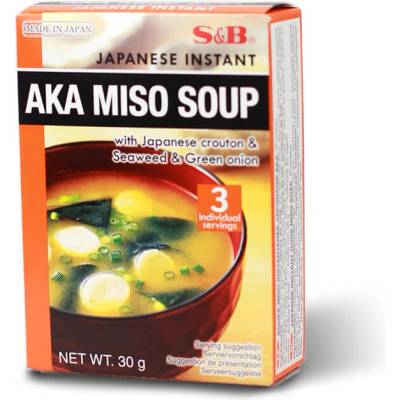 S&B Instantná Aka Miso polievka 30 g
