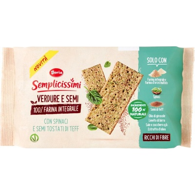 Doria Krekry Špenát/Pražené Teffové Semienka 280 g