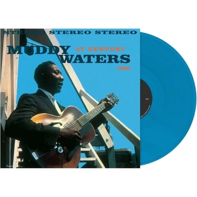 Muddy Waters - At Newport 1960 Cyan Blue LP