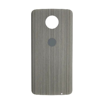 Image 1 of Motorola Moto z back cover silver