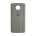 Motorola Moto z back cover silver