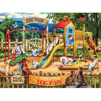 SunsOut - Puzzle Happy Days Dog Park - 1 000 piese