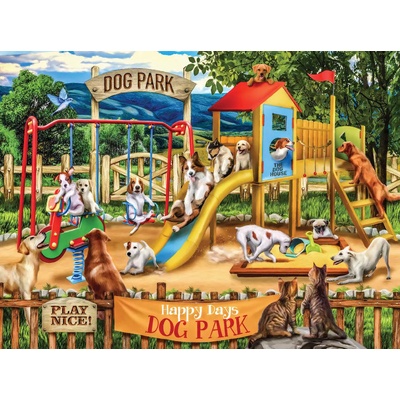 SunsOut - Puzzle Happy Days Dog Park - 1 000 piese