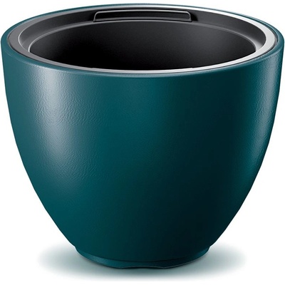 PROSPERPLAST Kvetináč s vkladem HEOS oceánská modř 46,9cm