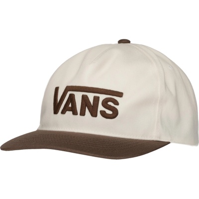 VANS Drop V Logo Snapback / vintage coco Hnědá/Béžová