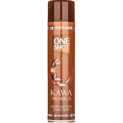 Normatek One Shot Osviežovač vzduchu káva Arabica 600 ml NT1092