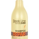 Šampóny Stapiz Sleek Line Repair Shampoo šampón na poškodené farbené vlasy 1000 ml
