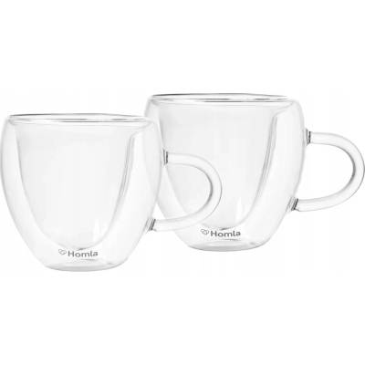 Homla Sklenice na kávu 2 x 300 ml