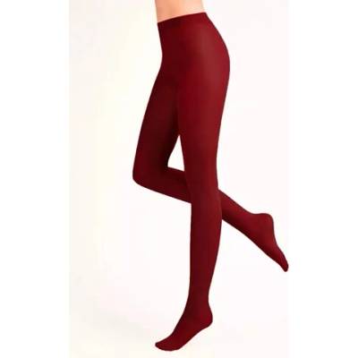 Knittex Dámské punčocháče Mireille bordo vínová