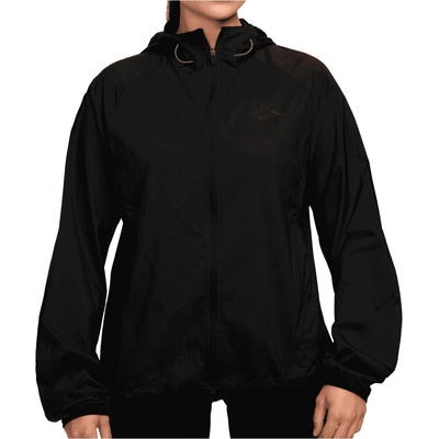 Nike Дамско яке за бягане Nike Women's Trail Repel Running Jacket - Black / White / Black (128-0561-0213)