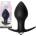 Анален разширител с вибрации и удобна основа, 8, 7см. - Anal Plug Bulb (5006-03LOLA)
