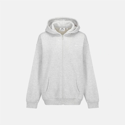 Slazenger OS FZ Hood Womens - Ice Grey Marl
