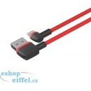 Unitek C4047RD USB - Lightning lomený (typ L), 1m, červený