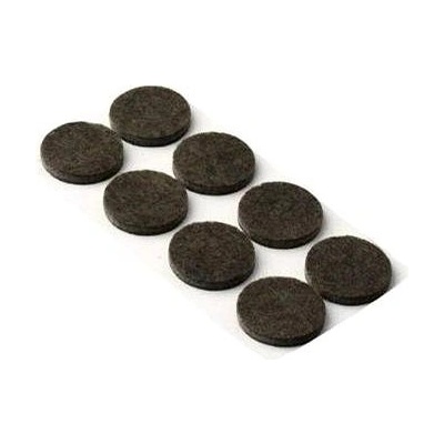 Walteco Filcové podložky, průměr 30mm, samolepící, hnědé, 32 ks , 84944 – Sleviste.cz