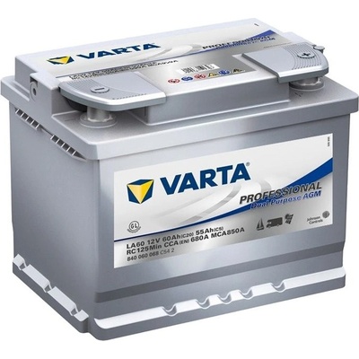 VARTA Professional Dual Purpose AGM 840060068 60Ah 12V LA60