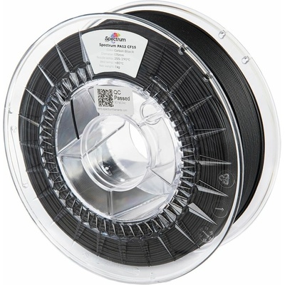 Spectrum PA6 Low Warp CF15S, 1,75mm, 1000g, 80720, black