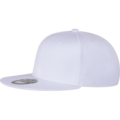 Baseballová SNAP SOLID s plochým šiltom white white