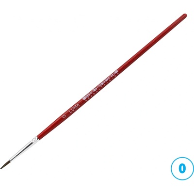 Štětec kulatý č.0 LUMA