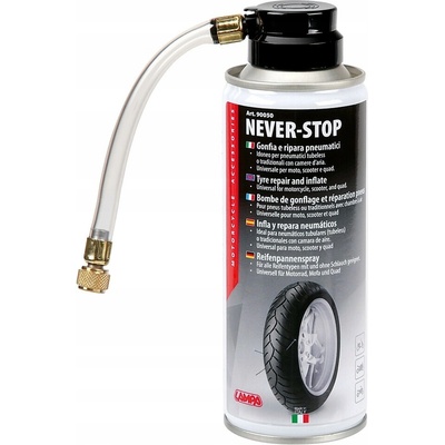 NEVER STOP Sprej na opravu pneu 200ml | Zboží Auto