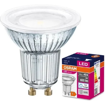 OSRAM Led ЛАМПА value par1680120 6, 9w/865 230v gu10 ledvance (ledvance 4058075096745)