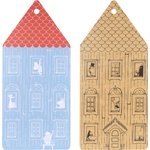 Muurla Дъска за рязане и сервиране Muurla Муминки Moominhouse 20 x 44 см (2700-2044-01)