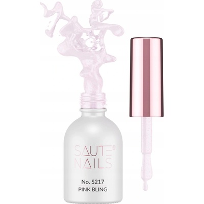 Saute Nails Hybridní lak 8 ml S217 Pink Bling