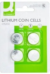 Q-CONNECT Батерия литиева CR2032 3V 220mAh 4бр блистер