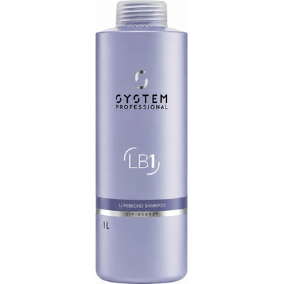 System Professional Luxe Blonde Shampoo 1l