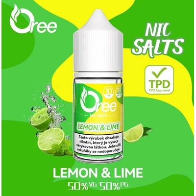 Oree SALT Lemon & Lime 10 ml 18 mg