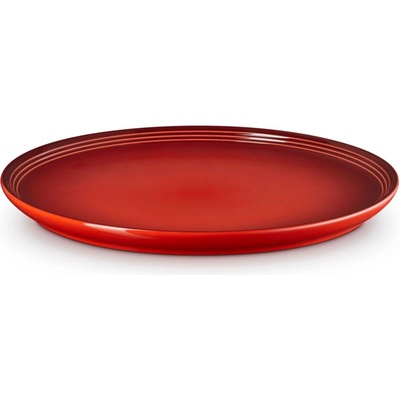 Le Creuset Jedálenský tanier COUPE 27 cm, CERISE, kamenina