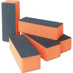 SNB Professional Блок пила за нокти, 100-180 grit, оранжева, 1 брой