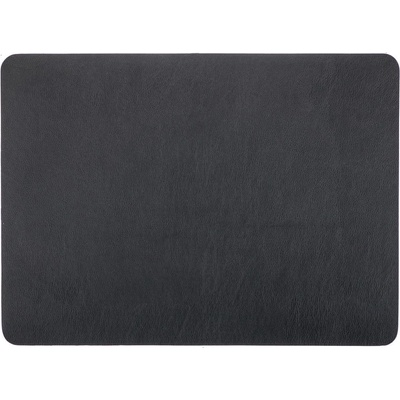 ZicZac Čierne prestieranie z imitácie kože Togo 33x45cm