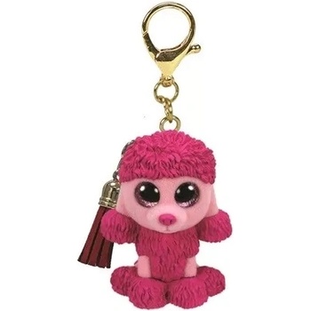 TY Toys Ключодържател TY Toys Mini Boos - Пудел Patsy, 8.5 cm (TY25073)