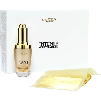 DiAngelo Cosmetics Intense Gold Treatment 30 ml zlatého séra + 30 plátkov zlata