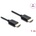 Delock Коаксиален високоскоростен HDMI кабел 8K 60 Hz 48 Gbps с оплетена обвивка 1 м