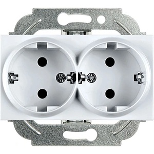 Panasonic КОНТАКТ ДВОЕН КАРЕ ПЛЮС МЕХ+КАПАК СИВ wktt02052sl-eu2 (wktt02052sl-eu2)