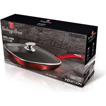 Image 1 of Berlinger Haus Burgundy Metallic 28 cm (BH/1613)