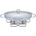 KingHoff Съд за топло сервиране Kinghoff KH 1411, 3 л, стъкло, инокс (KH 1411)